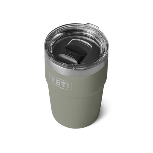 Yeti Rambler 16oz Stackable Cup - Pampa Green