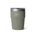 Yeti Rambler 16oz Stackable Cup - Pampa Green