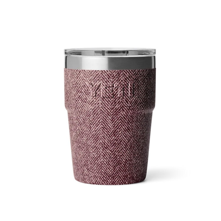 Yeti Rambler 16oz Stackable Cup - Riverhead Red Tweed