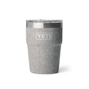 Yeti Rambler 16oz Stackable Cup - Riverhead Green Tweed