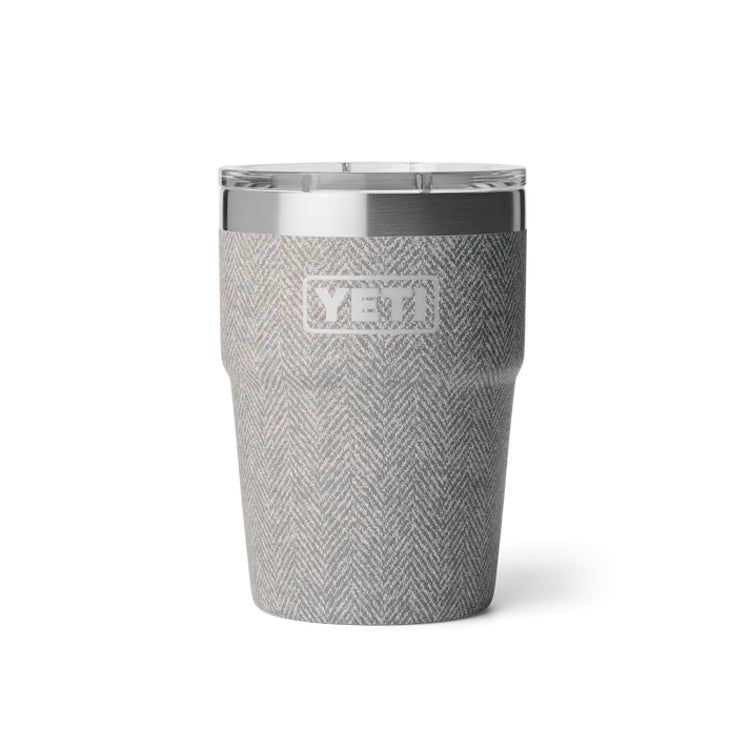 Yeti Rambler 16oz Stackable Cup - Riverhead Green Tweed
