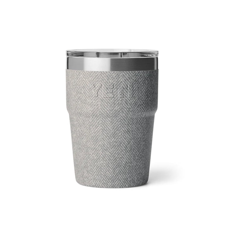 Yeti Rambler 16oz Stackable Cup - Riverhead Green Tweed