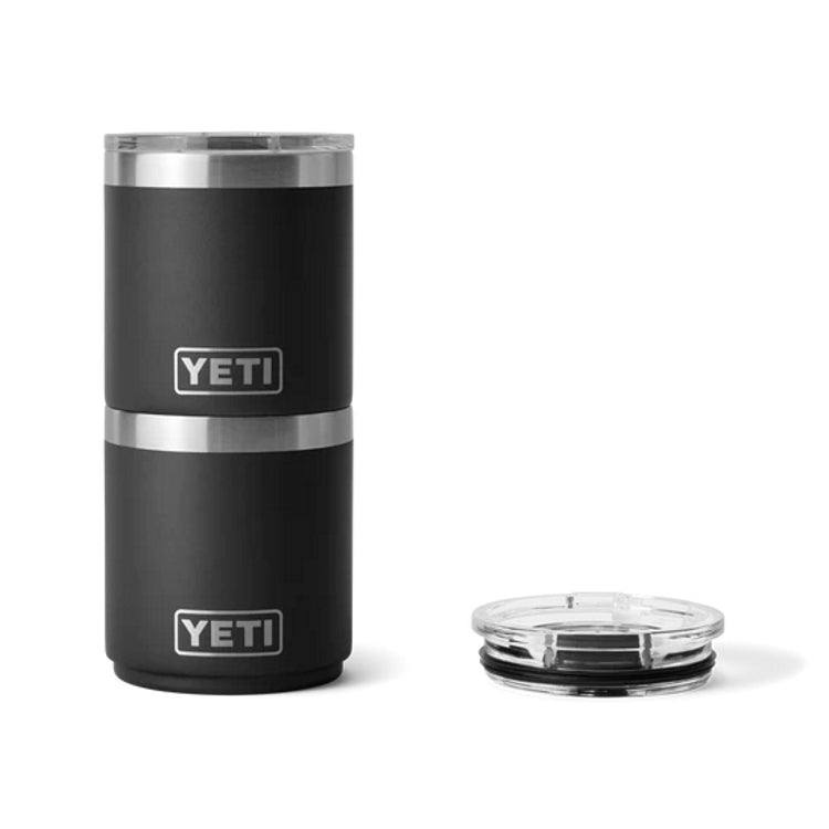 Yeti Rambler Stackable Lowball Insulated Cup - Black