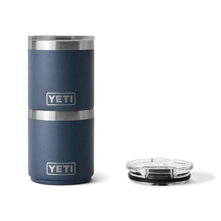 Yeti Rambler Stackable Lowball Insulated Cup - Navy
