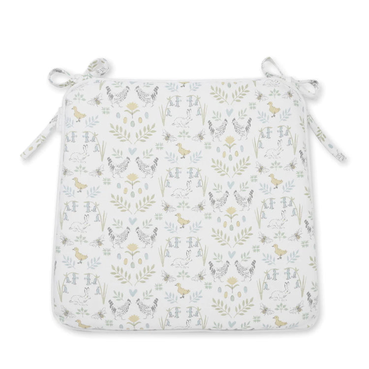 Sophie Allport Spring Chicken Seat Cushion John Norris