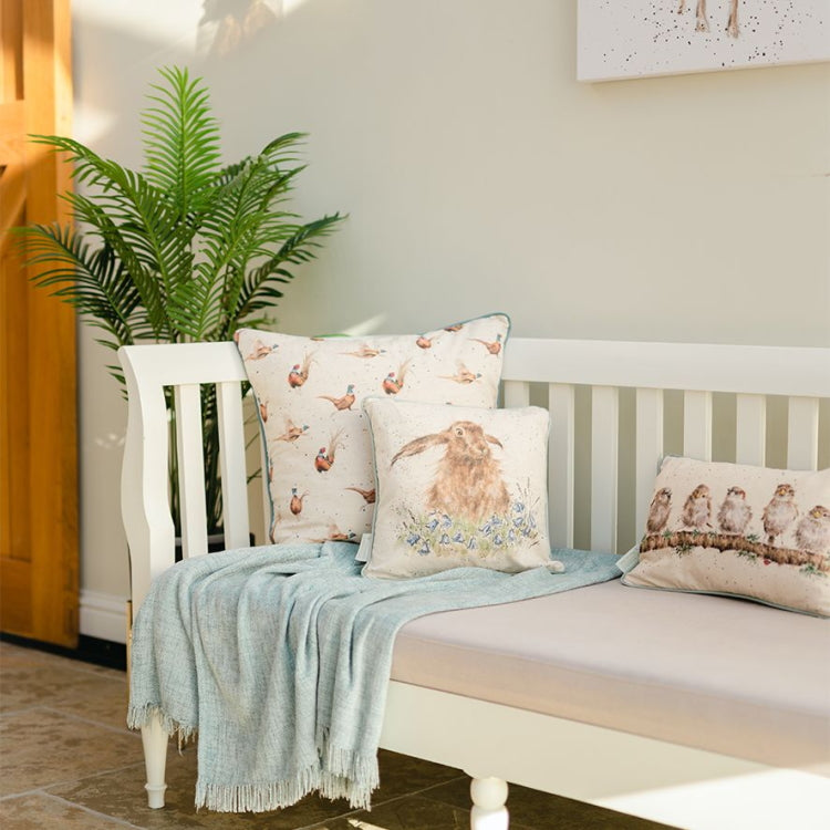 Wrendale Designs Bright Eyes Hare Cushion