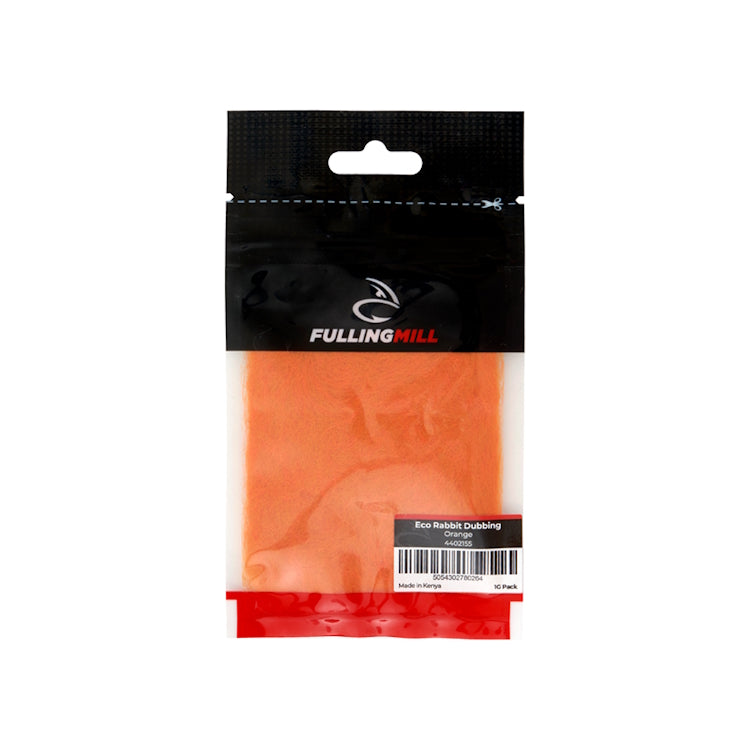 Fulling Mill ECO Rabbit Dubbing - Orange
