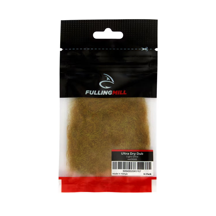 Fulling Mill Ultra Dry Dub - Light Olive