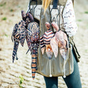 Dog and Field Pheasant Dead Bird Dummy