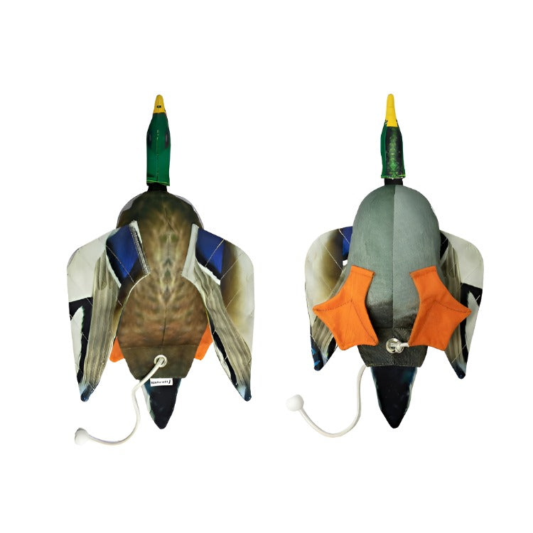 Dog and Field Mallard Dead Bird Dummy