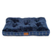 House of Paws Tweed Boxed Dog Duvet - Navy Check