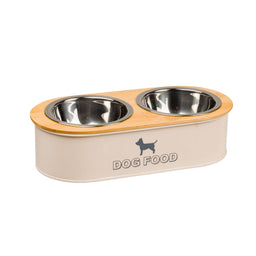House of Paws Dual Raised Dog Feeder