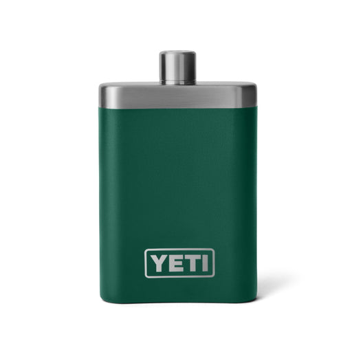 Yeti Rambler Flask - Black Forest Green