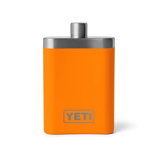 Yeti Rambler Flask - Upland Bird/King Crab Orange