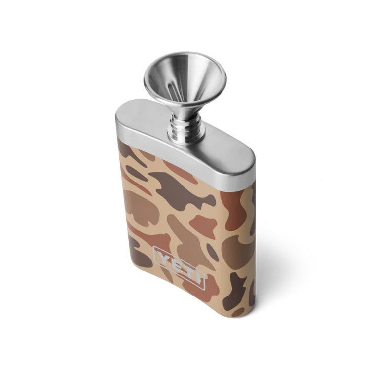 Yeti Rambler Flask - Wetlands Camo