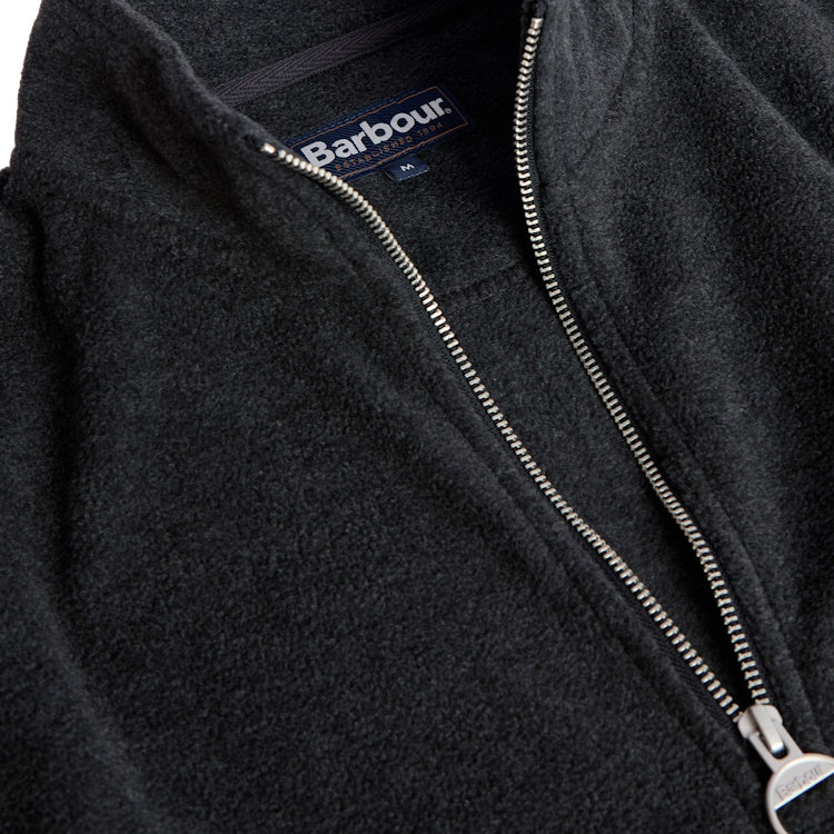 Barbour Essentials Half Zip Fleece - Charcoal Marl