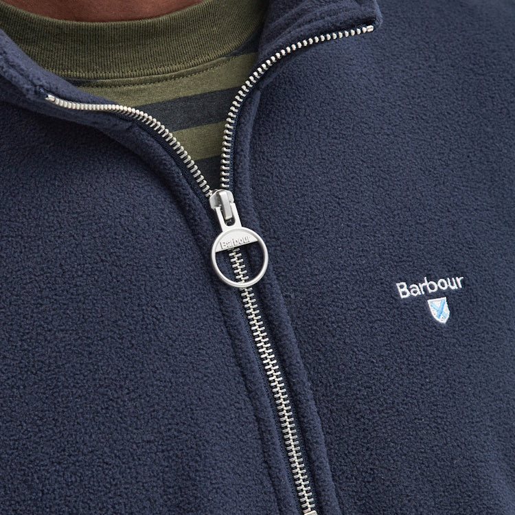 Barbour Essentials Half Zip Fleece - Navy