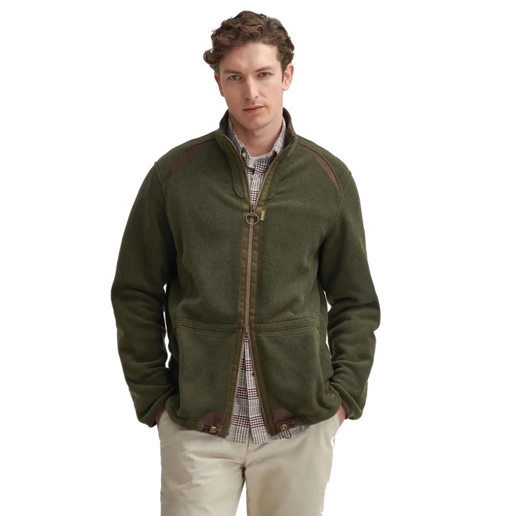 Barbour Langdale Fleece Jacket - Forest