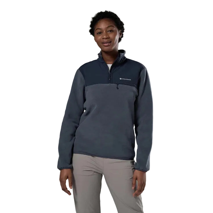 Montane Ladies Roco Pull On Fleece - Dark Sky