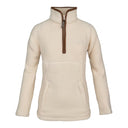 Jack Pyke Ladies 1/2 Zip Sherpa Fleece Pullover - Sail