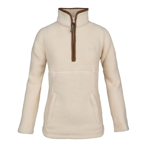 Jack Pyke Ladies 1/2 Zip Sherpa Fleece Pullover - Sail
