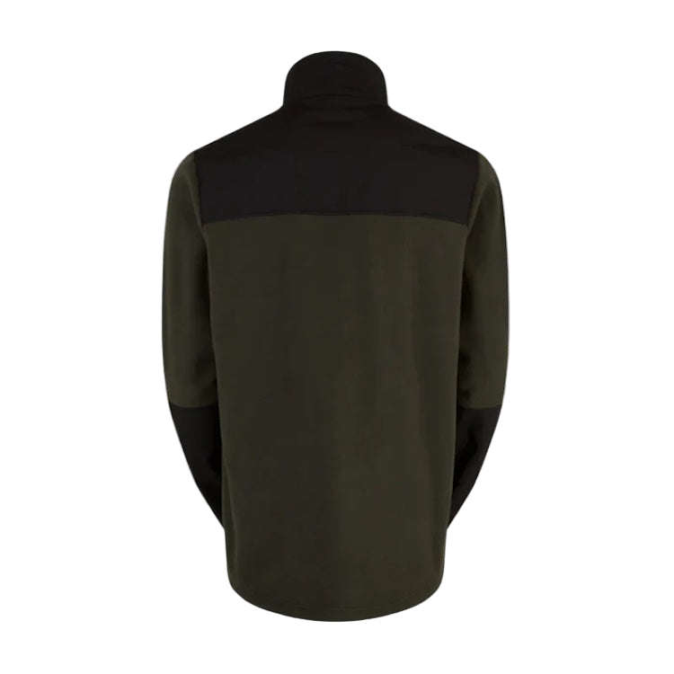 Ridgeline Hybrid Fleece Jacket - Deep Forest/Black