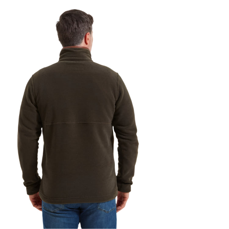 Schoffel Berkeley 1/4 Zip Fleece - Dark Olive