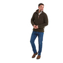 Schoffel Berkeley 1/4 Zip Fleece - Dark Olive