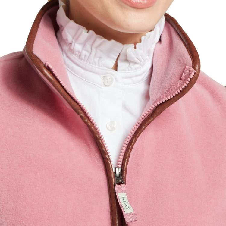 Schoffel Ladies Lyndon Fleece Gilet - Antique Rose