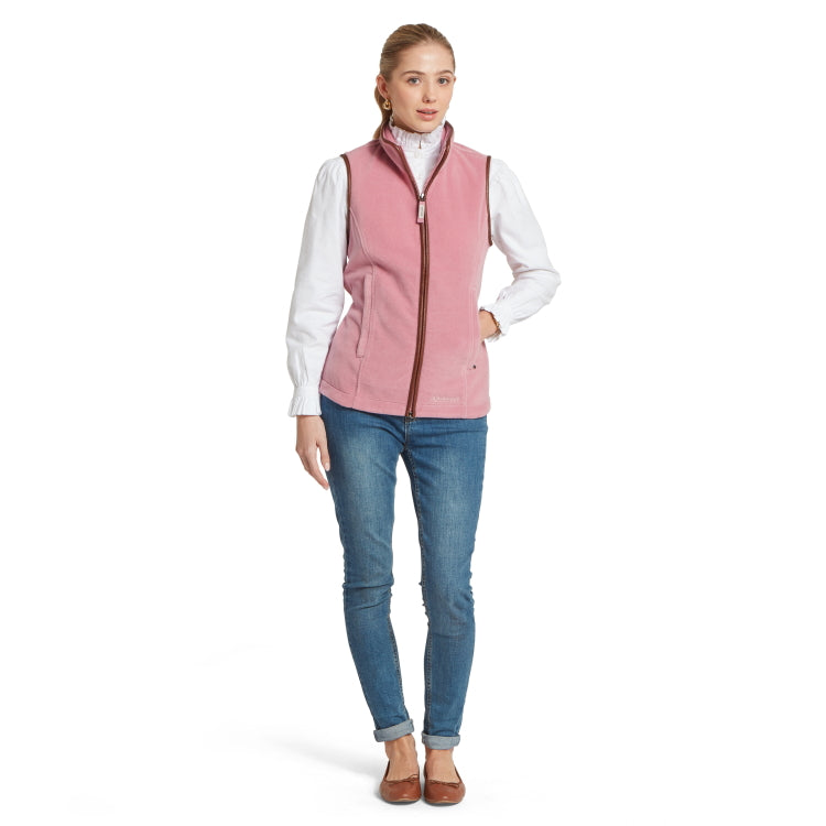 Schoffel Ladies Lyndon Fleece Gilet - Antique Rose