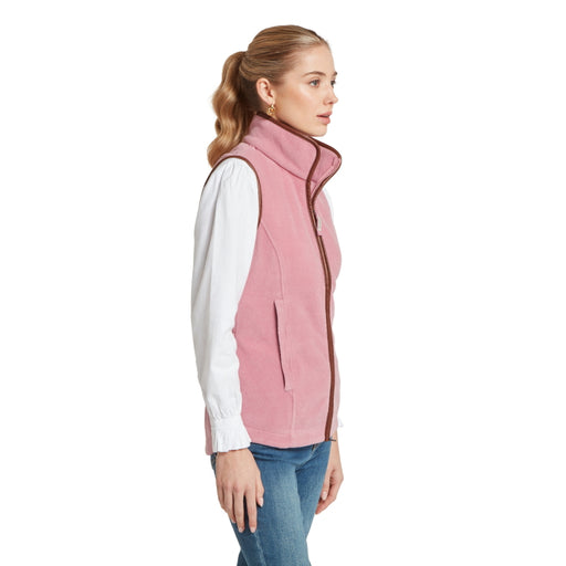 Schoffel Ladies Lyndon Fleece Gilet - Antique Rose
