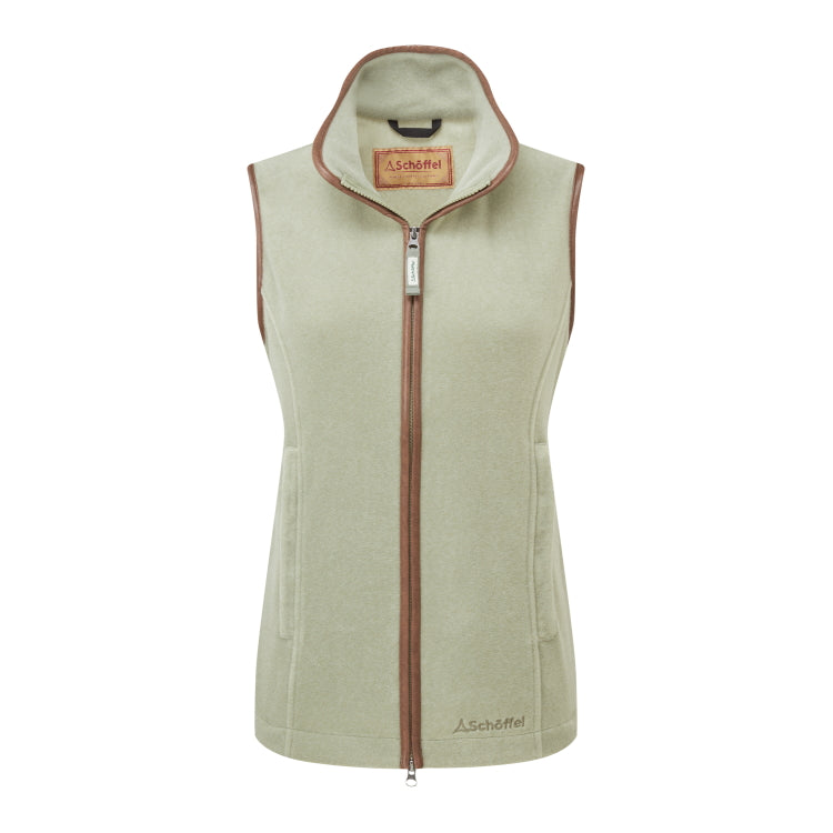Schoffel Ladies Lyndon Fleece Gilet - Sage Green