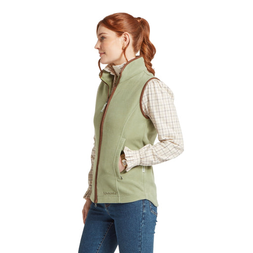 Schoffel Ladies Lyndon Fleece Gilet - Sage Green