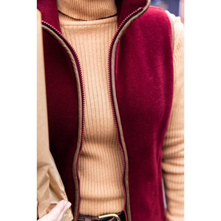 Schoffel Ladies Lyndon Gilet - Claret