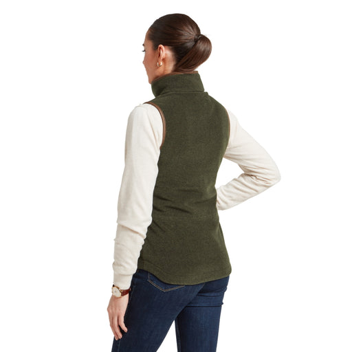 Schoffel Ladies Lyndon Fleece Gilet - Dark Olive