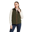 Schoffel Ladies Lyndon Fleece Gilet - Dark Olive