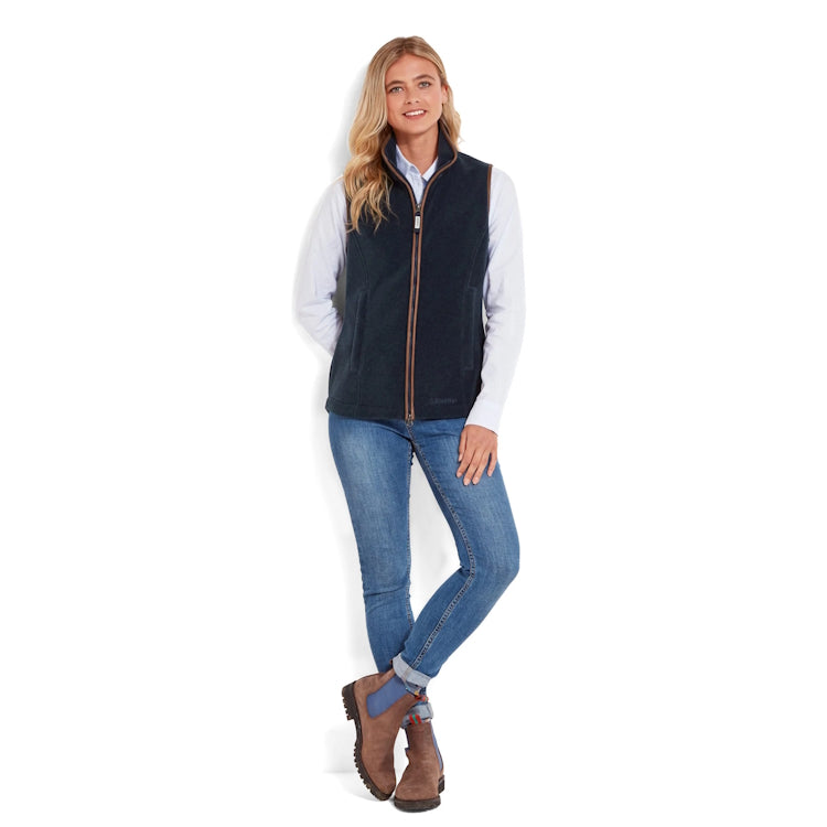 Schoffel Ladies Lyndon II Fleece Gilet - Petrol Blue