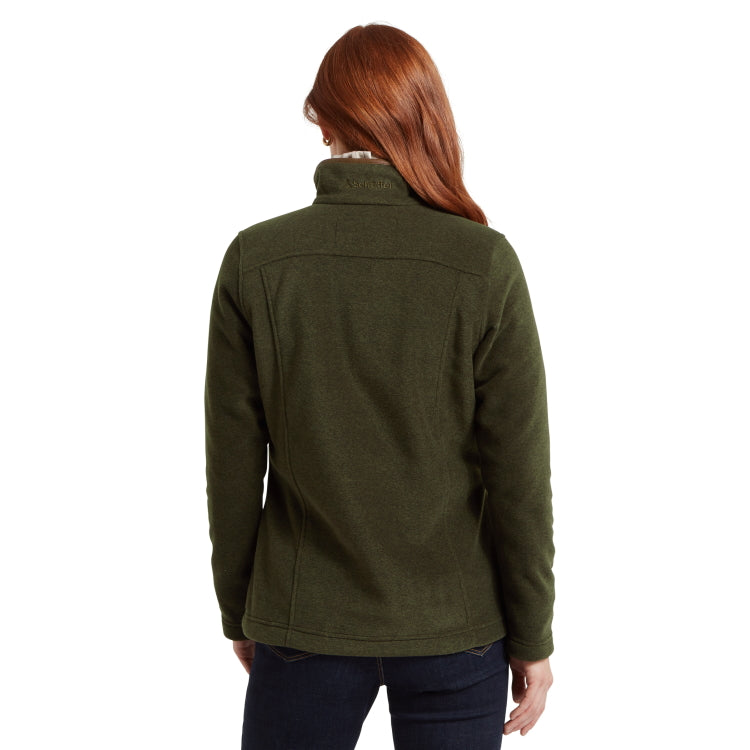 Schoffel Ladies Tilton II 1/4 Zip Fleece - Dark Olive