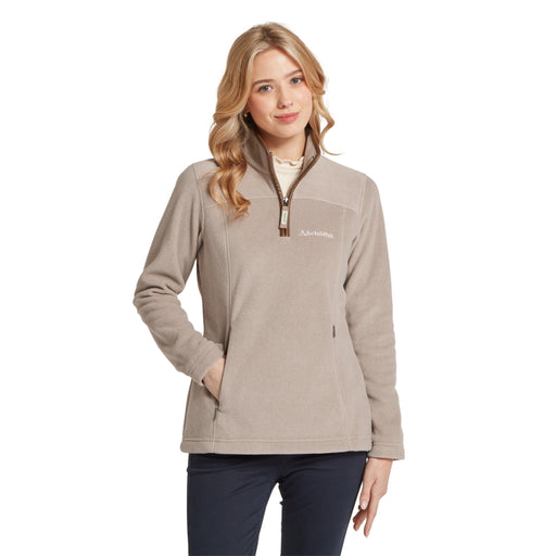 Schoffel Ladies Tilton II 1/4 Zip Fleece - Mushroom