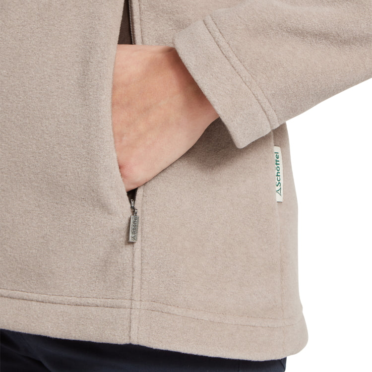 Schoffel Ladies Tilton II 1/4 Zip Fleece - Mushroom
