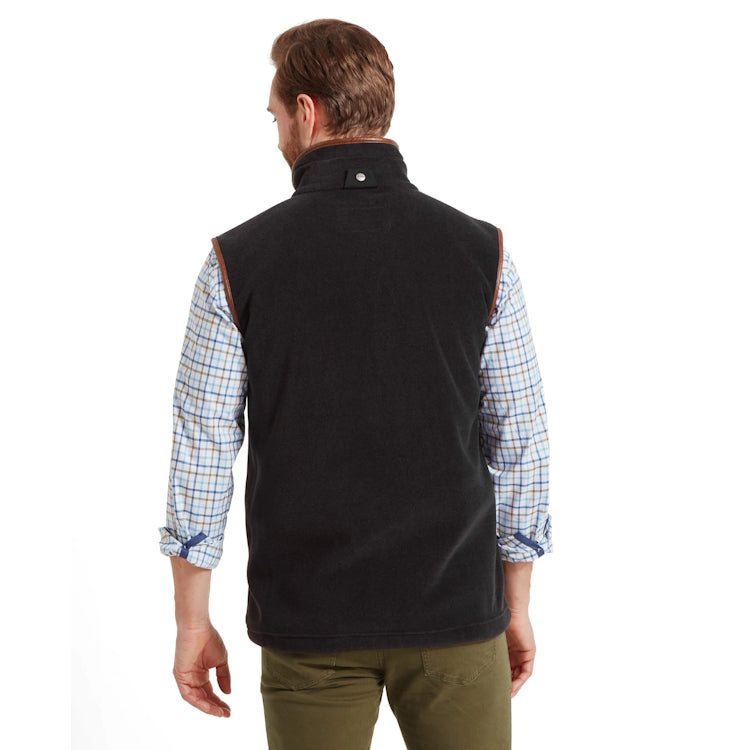 Schoffel Oakham Fleece Gilet - Gunmetal