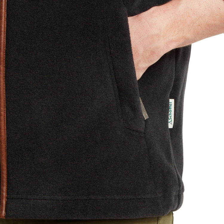 Schoffel Oakham Fleece Gilet - Gunmetal