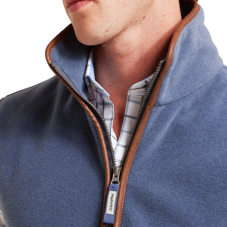 Schoffel Oakham Fleece Gilet - Storm Blue
