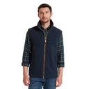 Schoffel Oakham Retro Fleece Gilet - True Navy