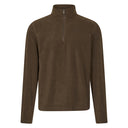 Seeland Benjamin Half Zip Fleece - Dark Brown