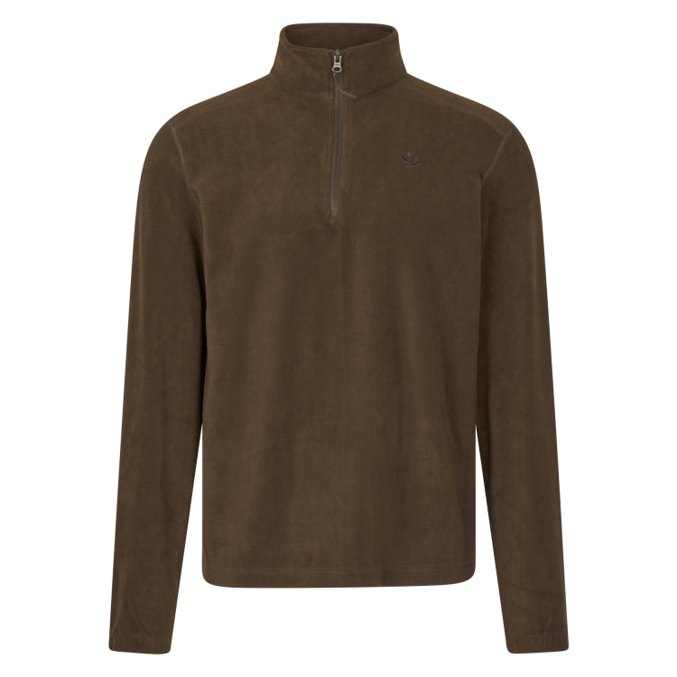 Seeland Benjamin Half Zip Fleece - Dark Brown