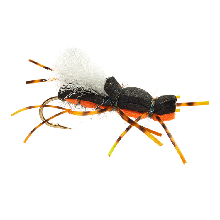 Gordo Alberto Black/Orange Flies