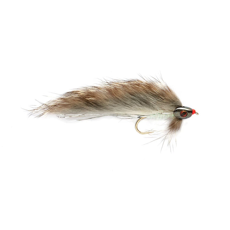 Natural Zonker Skullhead Fly