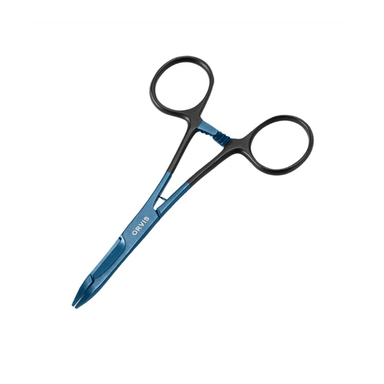 Orvis Flow Scissor Forceps - Cobalt Black