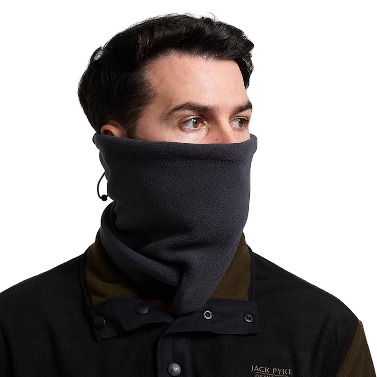 Jack Pyke Country Fleece Neck Gaiter - Charcoal